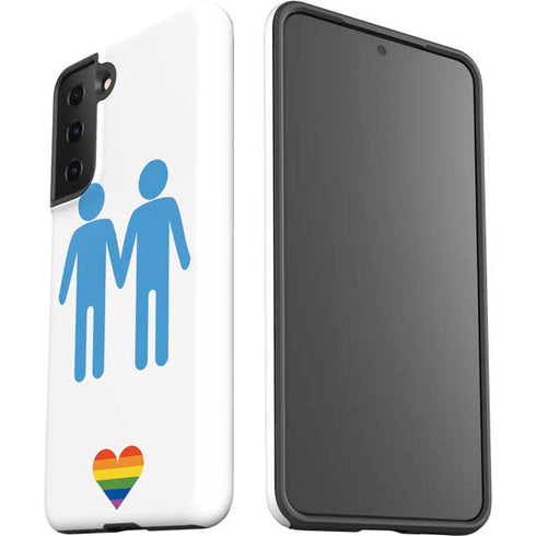 Blue Pride Galaxy S21 FE Pro Case