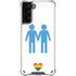 Blue Pride Galaxy S21 Plus 5G Clear Case