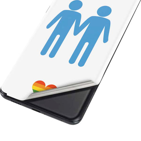 Blue Pride Galaxy S21 Plus 5G Skin