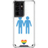 Blue Pride Galaxy S21 Ultra 5G Clear Case
