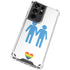 Blue Pride Galaxy S21 Ultra 5G Clear Case