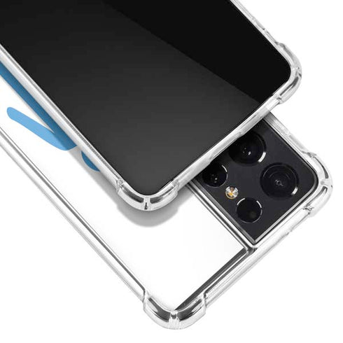 Blue Pride Galaxy S21 Ultra 5G Clear Case