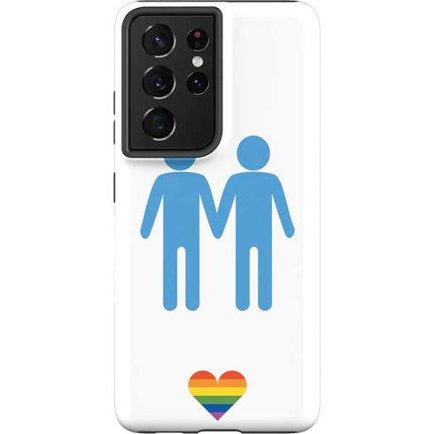 Blue Pride Galaxy S21 Ultra 5G Pro Case