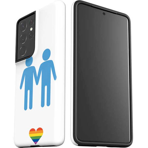 Blue Pride Galaxy S21 Ultra 5G Pro Case