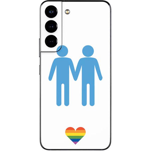 Blue Pride Galaxy S22 Skin