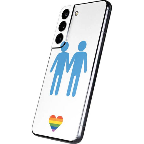 Blue Pride Galaxy S22 Skin