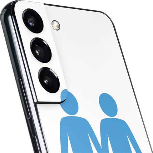 Blue Pride Galaxy S22 Skin