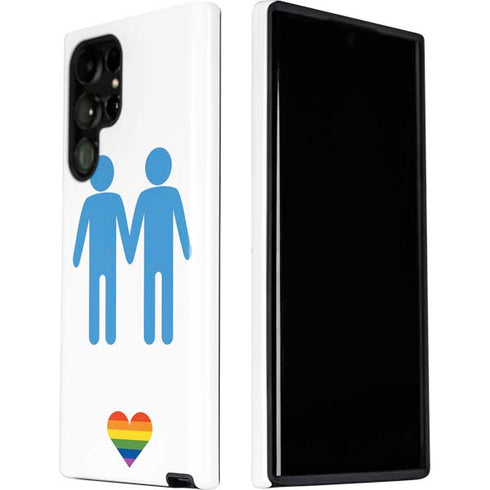 Blue Pride Galaxy S22 Ultra Pro Case