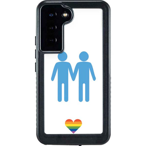 Blue Pride Galaxy S23 Plus Waterproof Case
