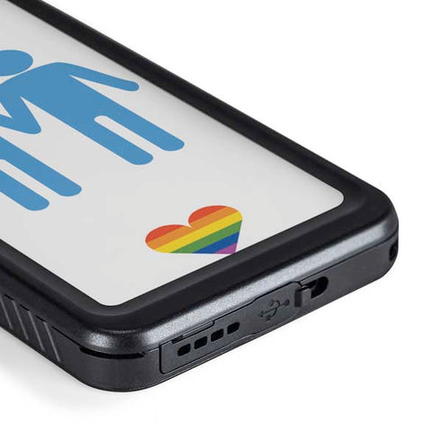 Blue Pride Galaxy S23 Plus Waterproof Case