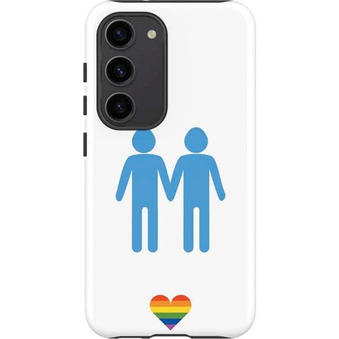 Blue Pride Galaxy S23 Pro Case