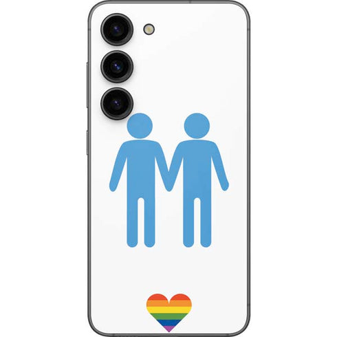 Blue Pride Galaxy S23 Skin