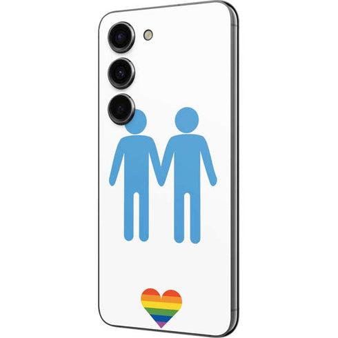 Blue Pride Galaxy S23 Skin