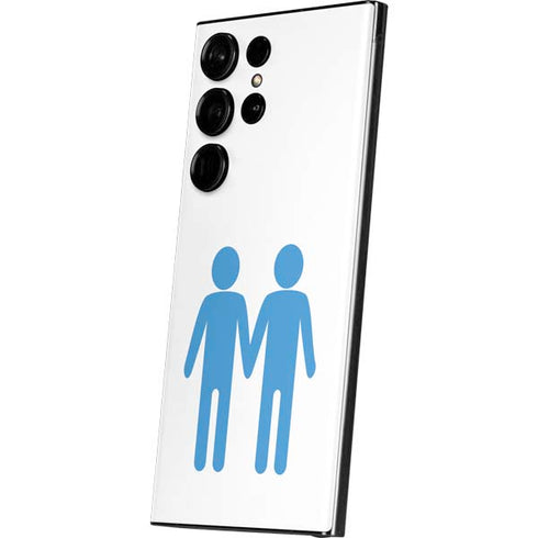 Blue Pride Galaxy S23 Ultra Skin