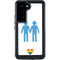 Blue Pride Galaxy S23 Waterproof Case