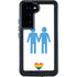 Blue Pride Galaxy S23 Waterproof Case