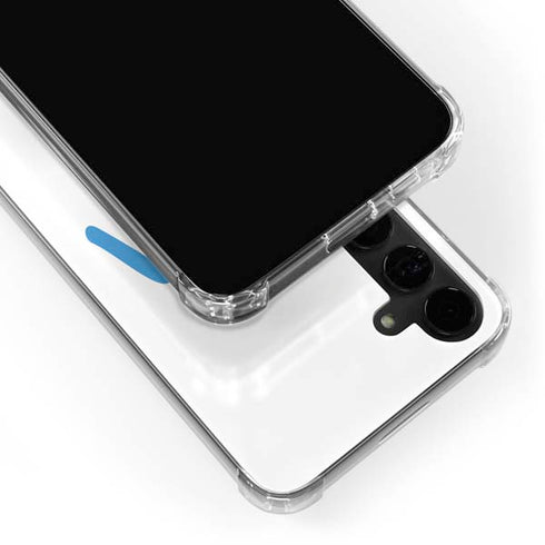 Blue Pride Galaxy S24 Plus Clear Case