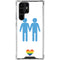 Blue Pride Galaxy S24 Ultra Clear Case