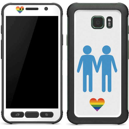 Blue Pride Galaxy S7 Active Skin