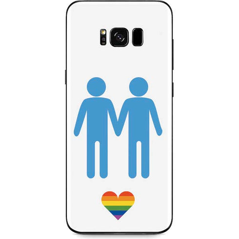 Blue Pride Galaxy S8 Plus Skin