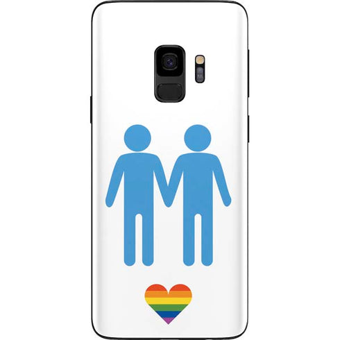 Blue Pride Galaxy S9 Skin