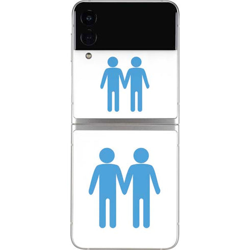 Blue Pride Galaxy Z Flip3 5G Skin
