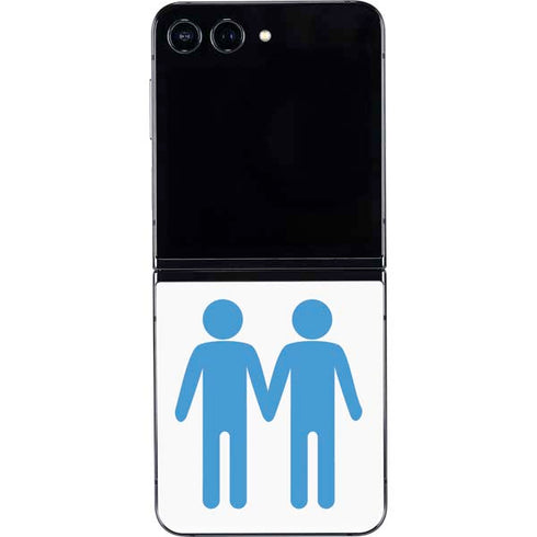 Blue Pride Galaxy Z Flip5 5G Skin