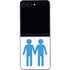 Blue Pride Galaxy Z Flip5 5G Skin
