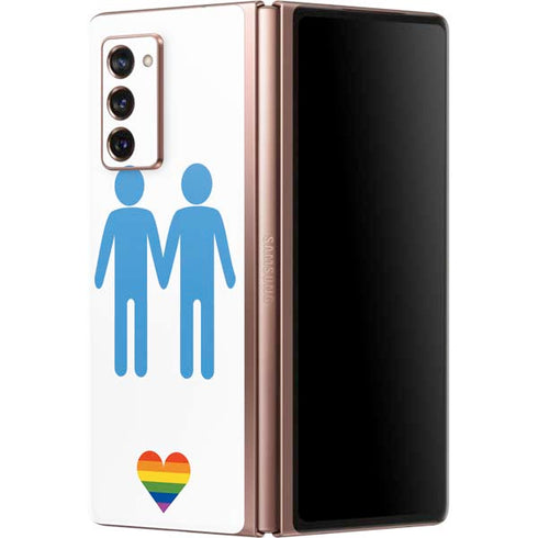 Blue Pride Galaxy Z Fold2 5G Skin