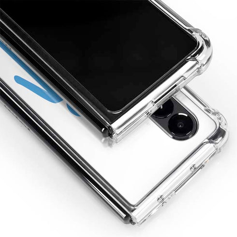 Blue Pride Galaxy Z Fold4 5G Clear Case