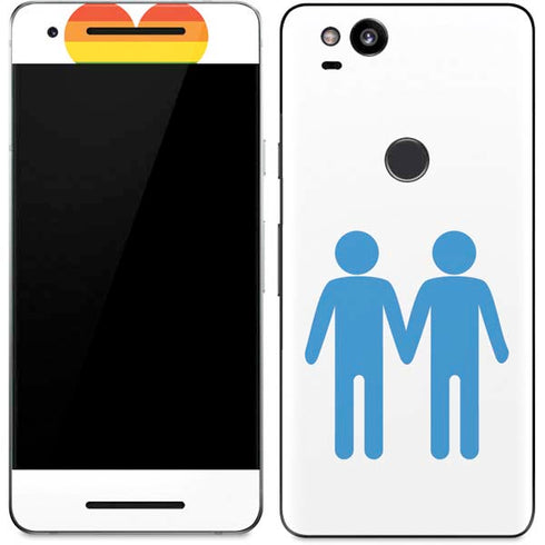 Blue Pride Google Pixel 2 Skin