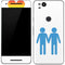 Blue Pride Google Pixel 2 Skin