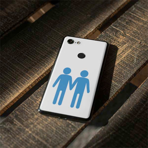 Blue Pride Google Pixel 3 Skin