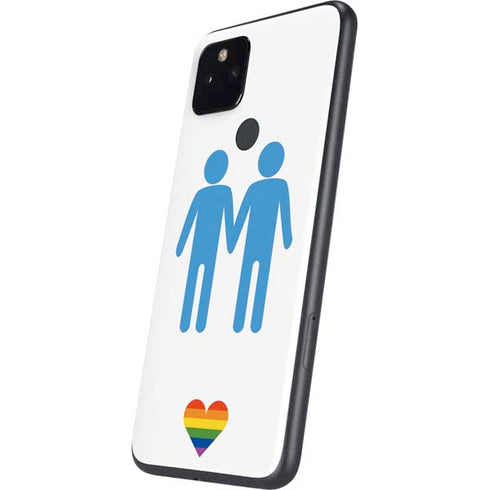Blue Pride Google Pixel 4a 5G Skin