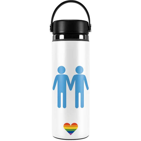Blue Pride Hydro Flask 20oz Wide Mouth Skin