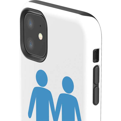 Blue Pride iPhone 11 Impact Case