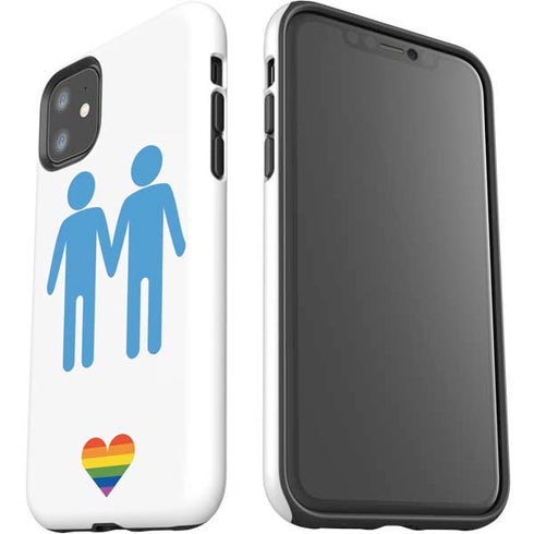 Blue Pride iPhone 11 Impact Case