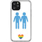 Blue Pride iPhone 11 Pro Clear Case