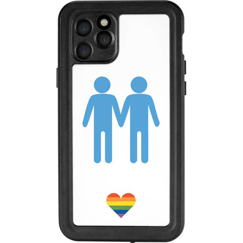 Blue Pride iPhone 11 Pro Waterproof Case