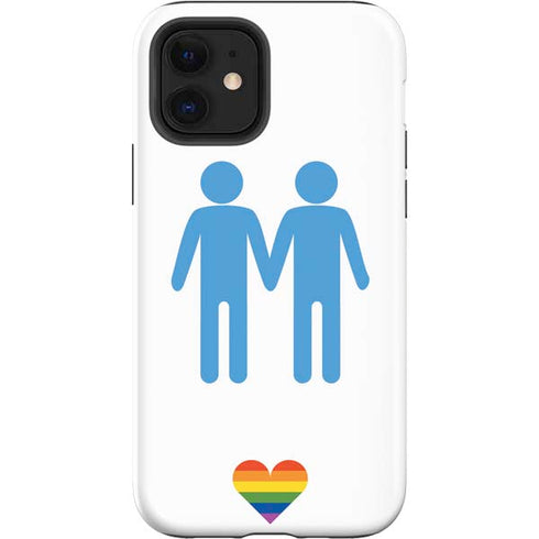 Blue Pride iPhone 12 Impact Case