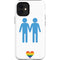 Blue Pride iPhone 12 Mini Impact Case