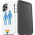 Blue Pride iPhone 12 Pro Impact Case