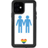 Blue Pride iPhone 12 Waterproof Case