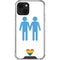 Blue Pride iPhone 13 Clear Case