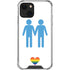 Blue Pride iPhone 13 Clear Case