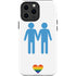 Blue Pride iPhone 13 Pro Max Impact Case