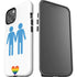 Blue Pride iPhone 14 Plus Impact Case