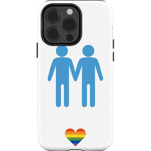 Blue Pride iPhone 14 Pro Impact Case