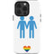 Blue Pride iPhone 14 Pro Impact Case