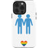 Blue Pride iPhone 14 Pro Impact Case